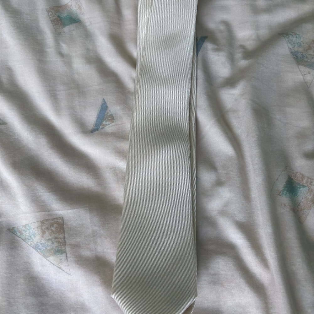 Alfani Ivory Silk Necktie